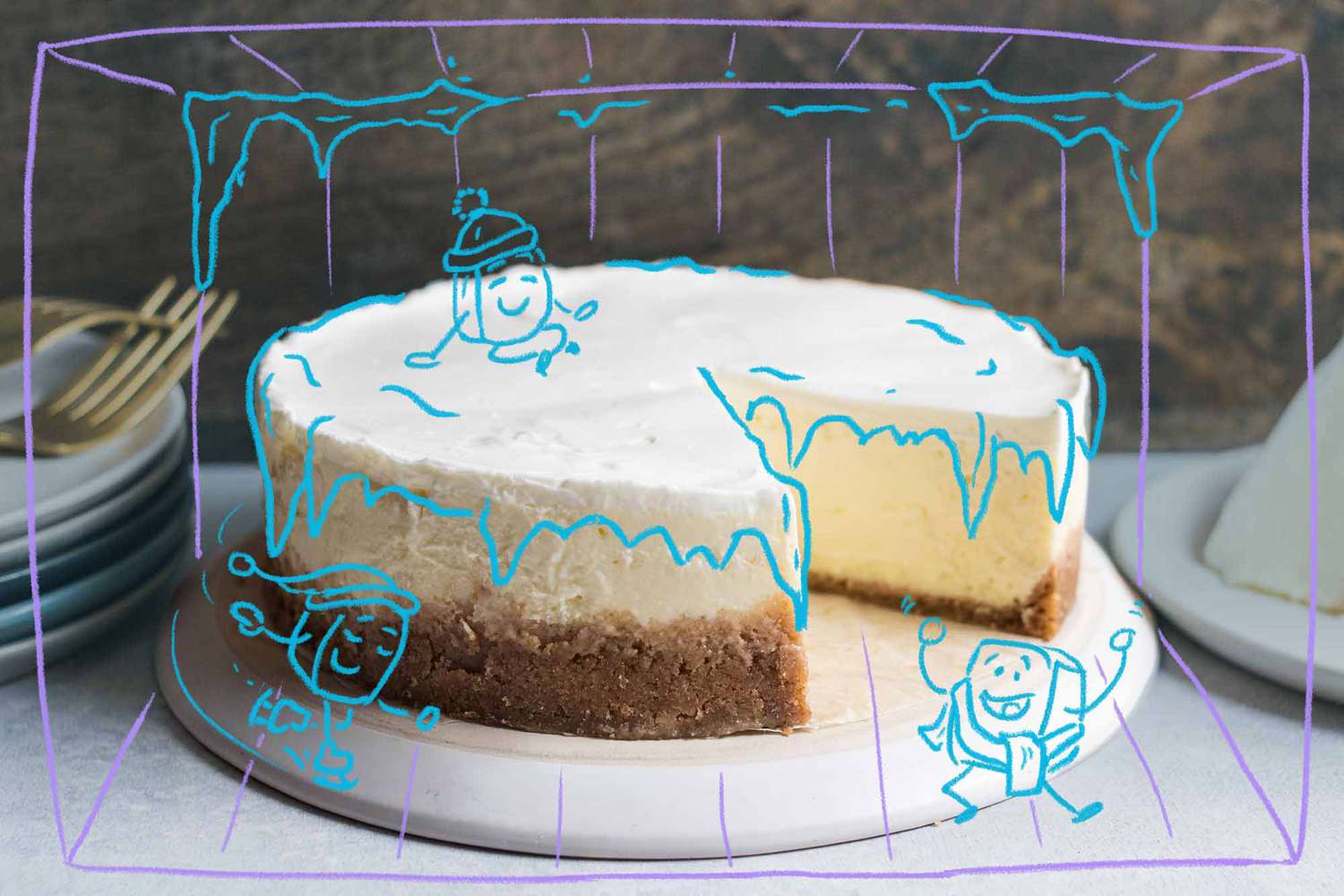 Kue Bisa Awet Sepekan di Kulkas, Tapi Cheesecake Habis Dalam Hitungan Hari