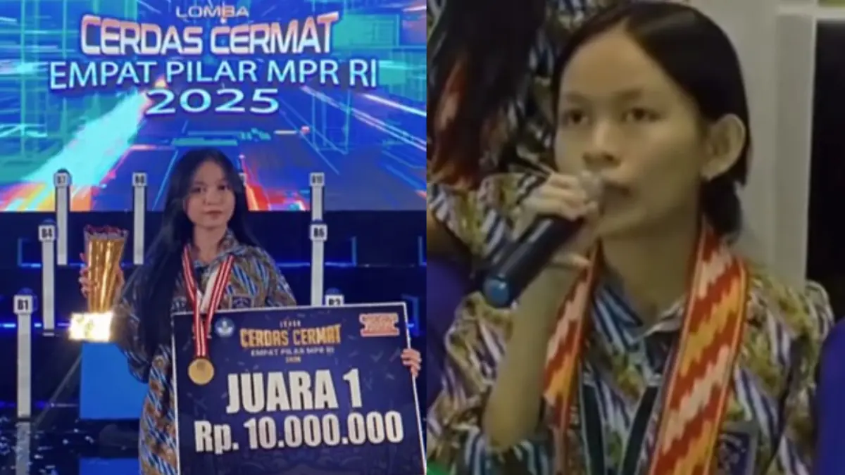 Siswi SMAN 1 Pontianak Berani Protes, Jawaban Benar Malah Dapat Minus di LCC MPR RI