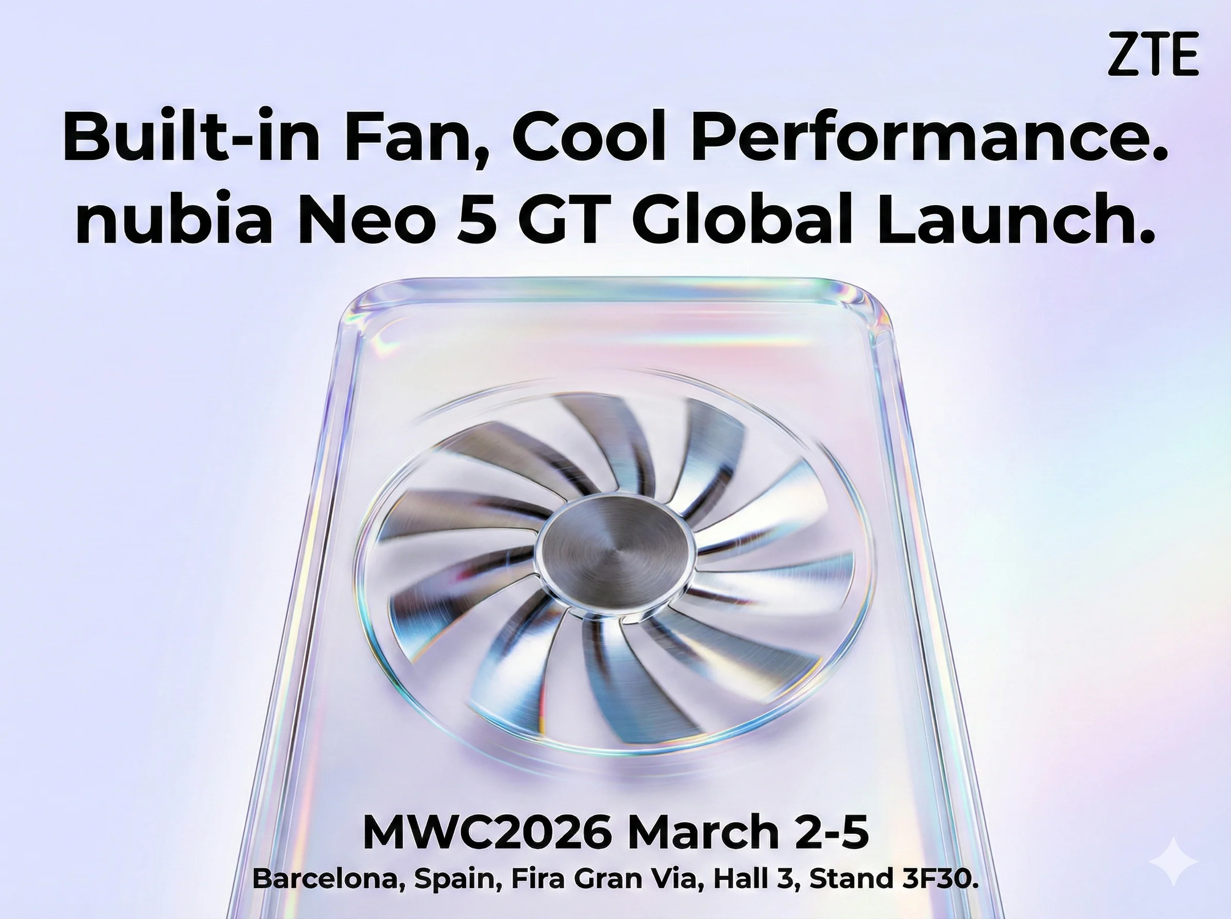nubia Neo 5 Siap Masuk RI, HP Gaming Menengah Ini Punya Kipas Aktif