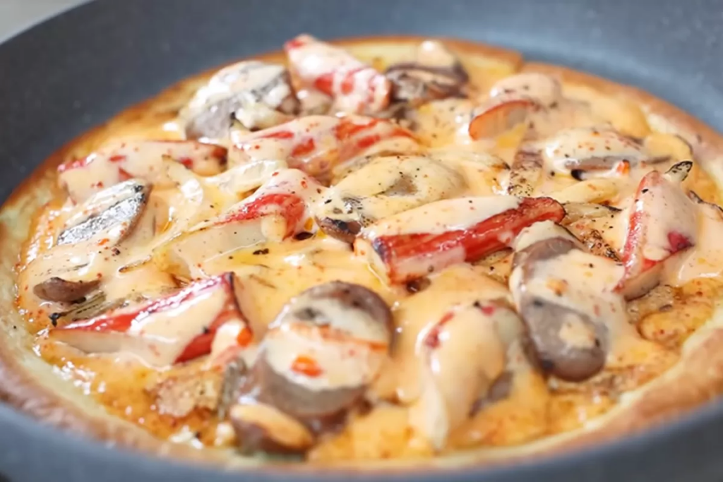 Pizza Mentai Teflon Ala Chef Devina, Enak Dipakai Akhir Pekan Tanpa Oven dan Mixer