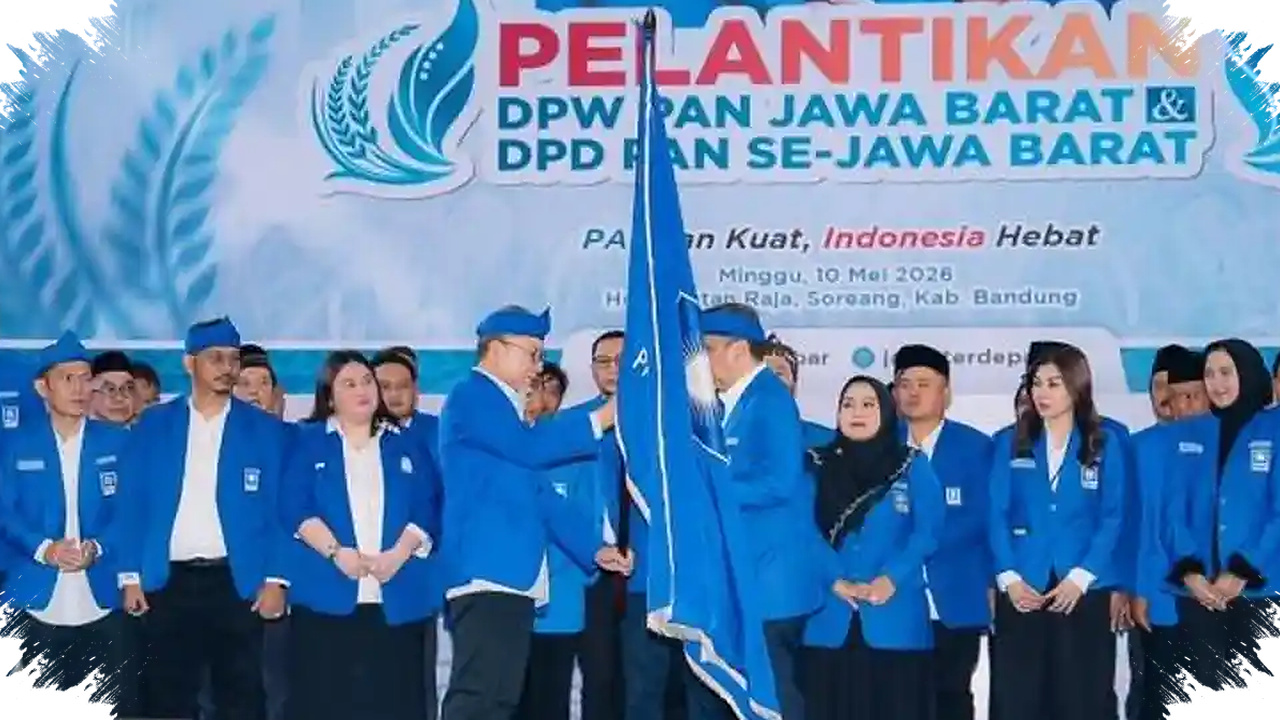 Zulkifli Hasan Dan Dedi Mulyadi Satu Panggung Di Bandung, Sinyal Baru PAN Jabar Menguat