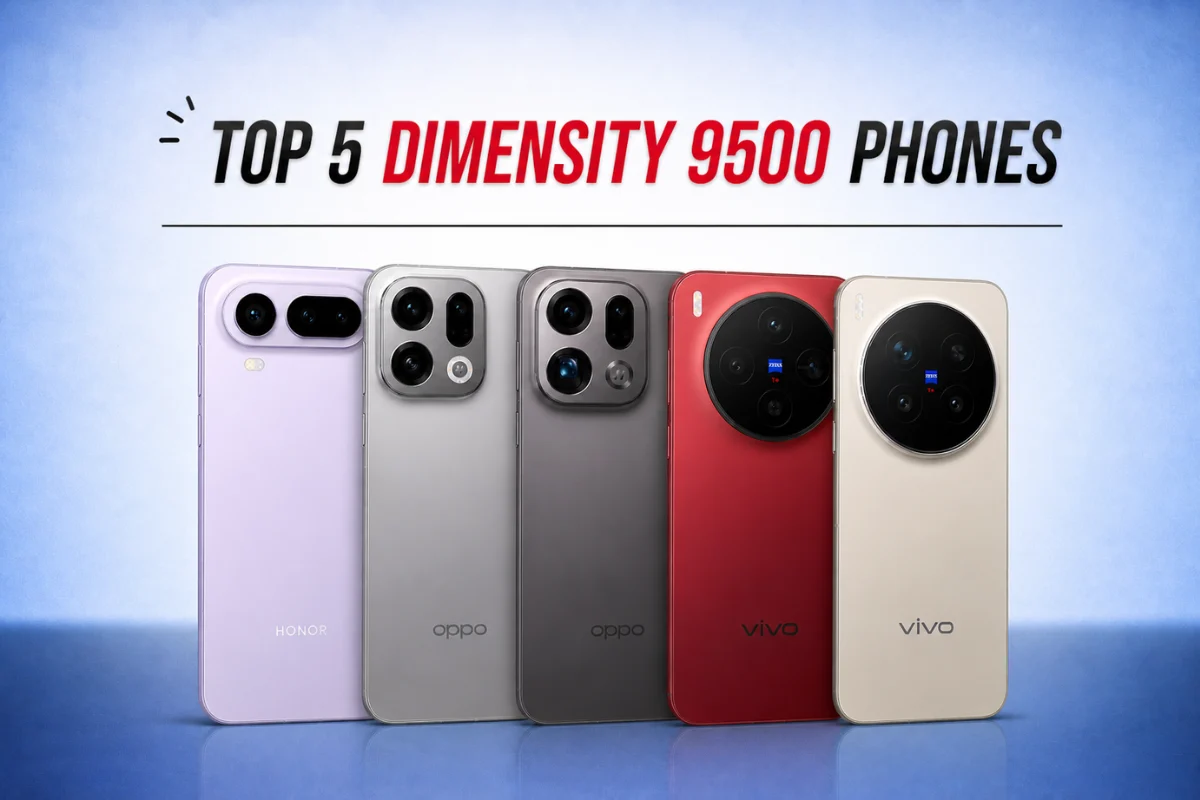 4 HP Dimensity 9500 Ini Bukan Cuma Kencang, Baterainya Juga Bikin Rival Kepanasan