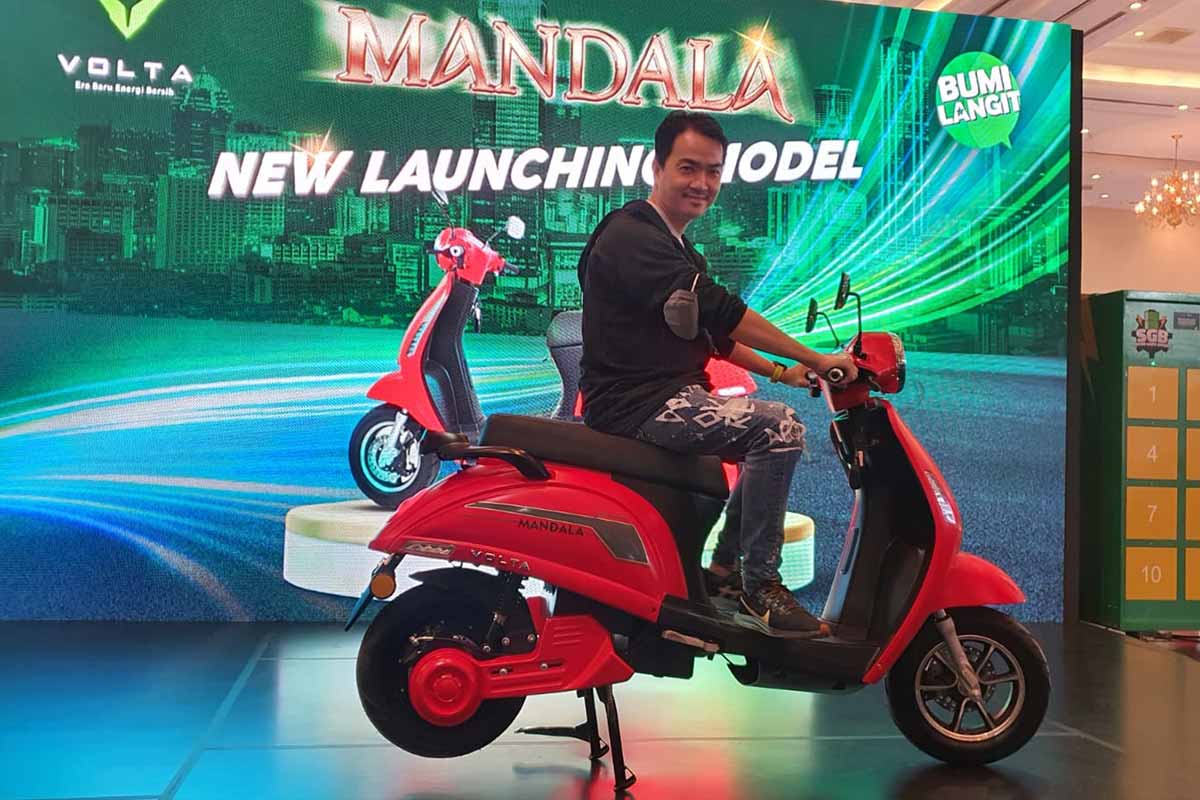 Volta Mandala Terasa Menggoda, Torsi Besar Dan Baterai Fleksibel Di Harga Rp18 Jutaan