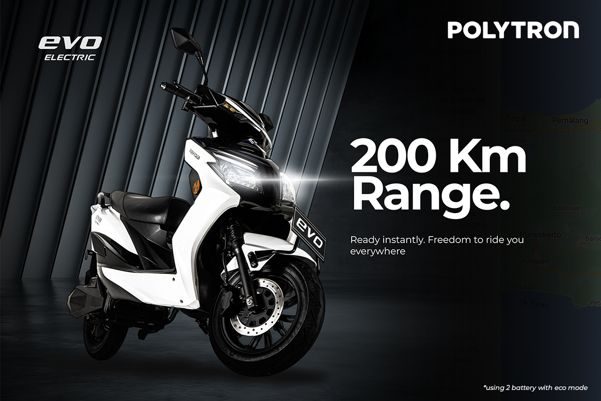 Polytron Fox Series Masih Paling Masuk Akal, EVO Tawarkan Jarak Tempuh 200 Km