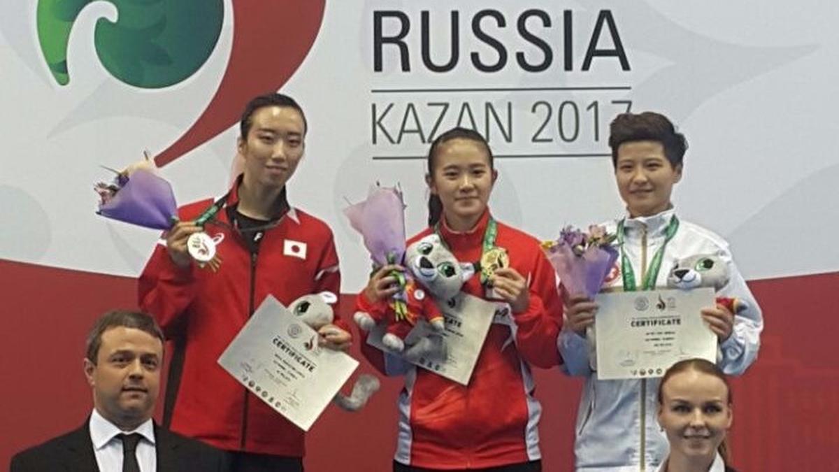 SRMP 21 Manado Borong Medali Wushu Nasional, Empat Pelajar Sekaligus Naik Podium
