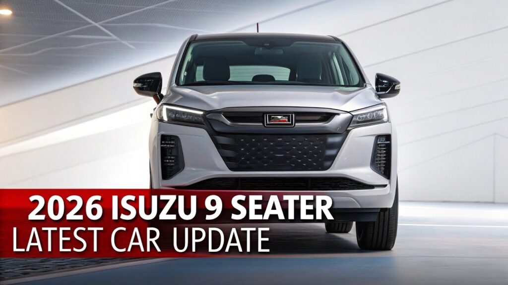Isuzu 9 Seater 2026 Tampil Gagah, Kabin Sembilan Kursi Siap Mengusik SUV Keluarga