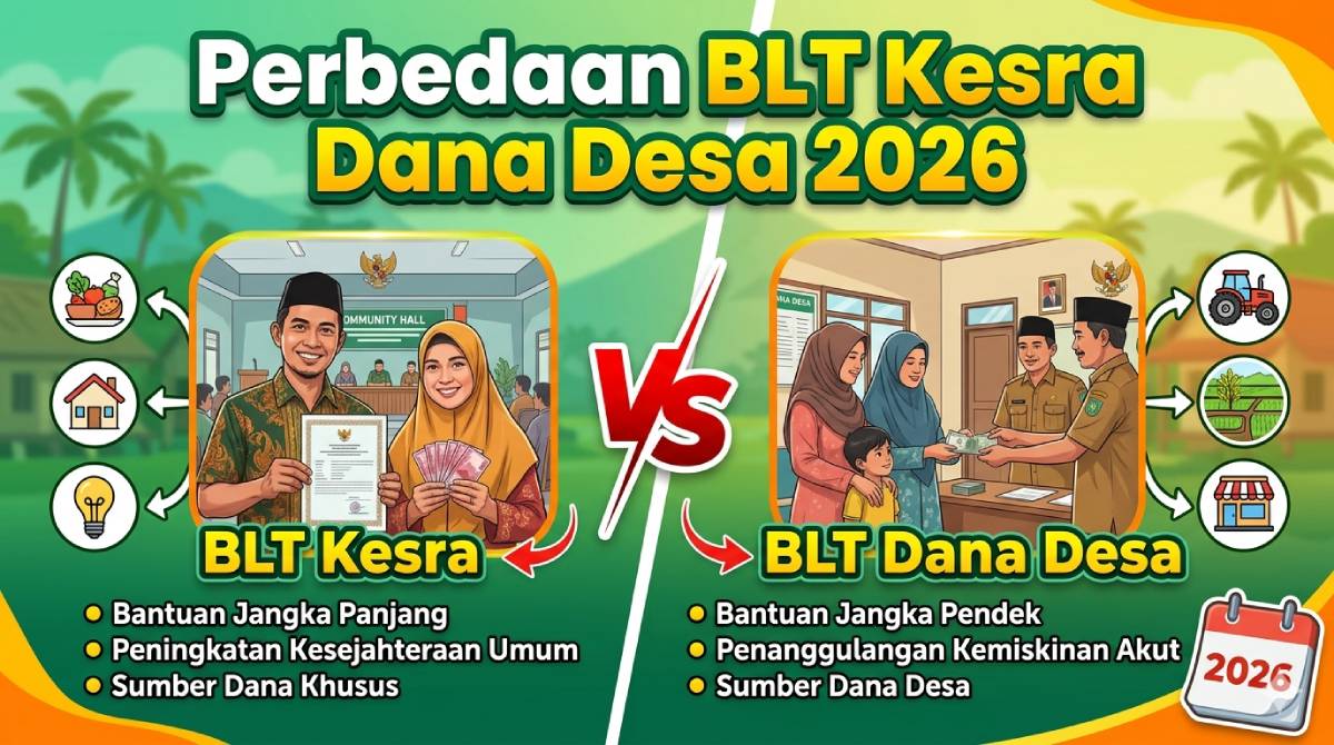 BLT Kesra Rp900 Ribu Dan BLT Dana Desa, Dua Jalur Bantuan Untuk Menahan Tekanan Ekonomi