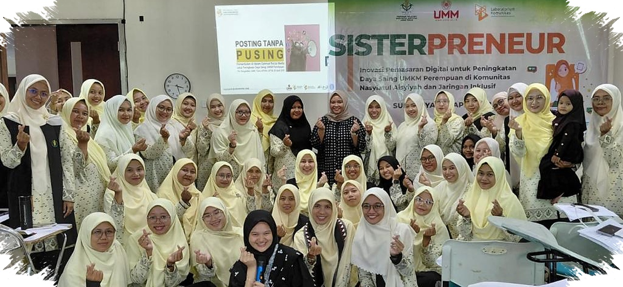 Dari Jualan Konvensional Ke Digital, Dosen UMM Bantu UMKM Perempuan Jatim Naik Kelas