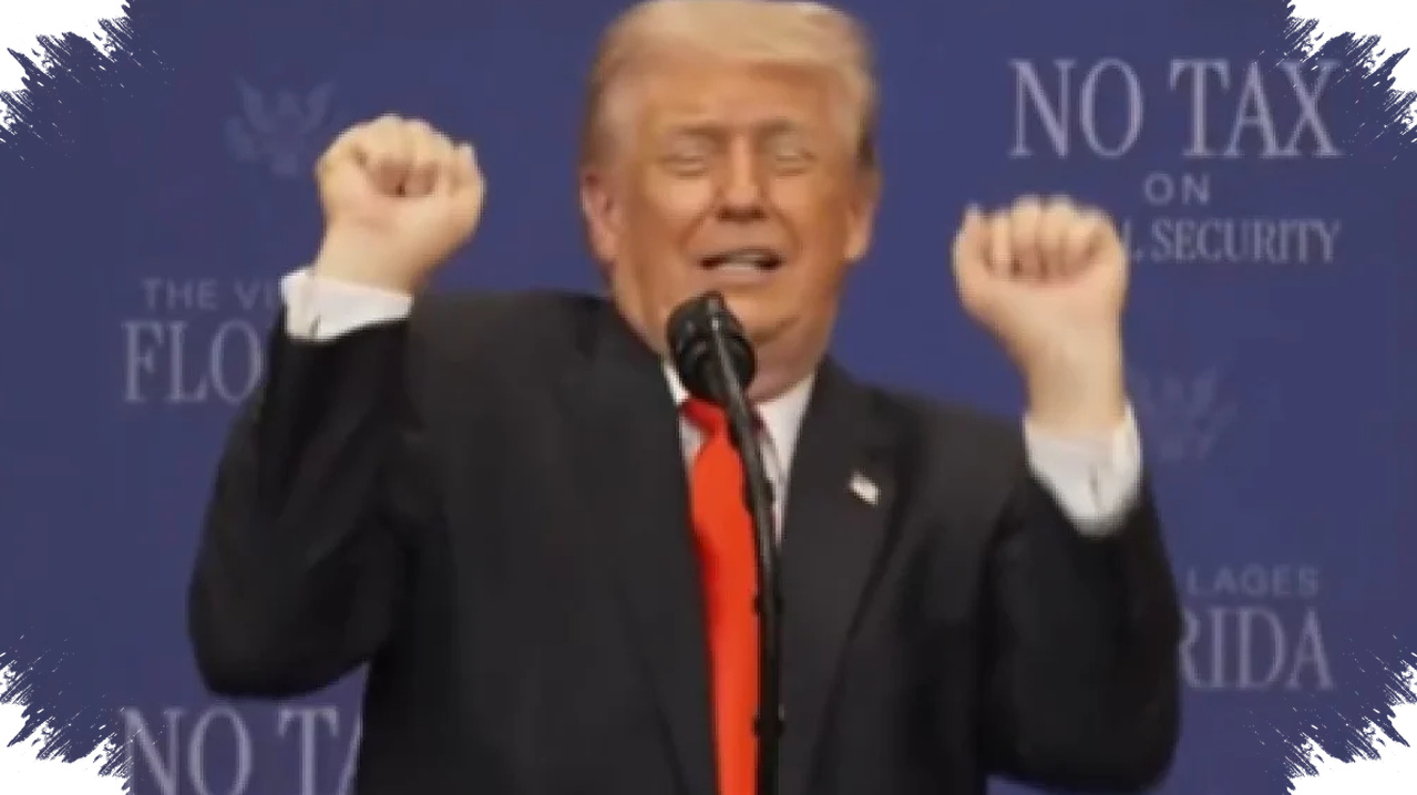 Trump Disorot Usai Menirukan Atlet Transgender, Pidato Florida Berubah Jadi Kontroversi