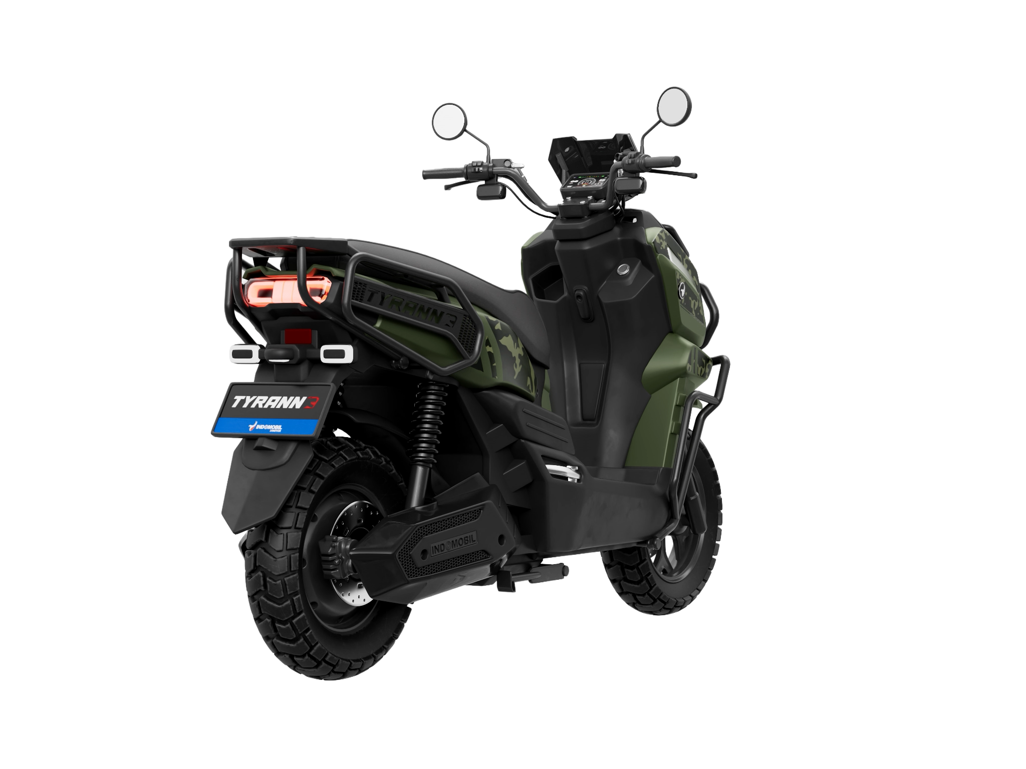 Rp25 Juta Dapat Motor Listrik Semi Adventure, Tyranno Bawa Smart Display Dan Armor Tangguh