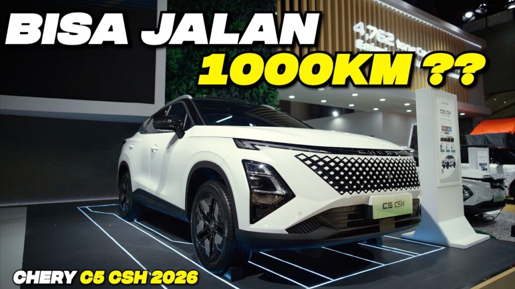 Chery C5 CSH 2026 Dibanderol Rp324,9 Juta, Hybridnya Bawa Tenaga 201 HP