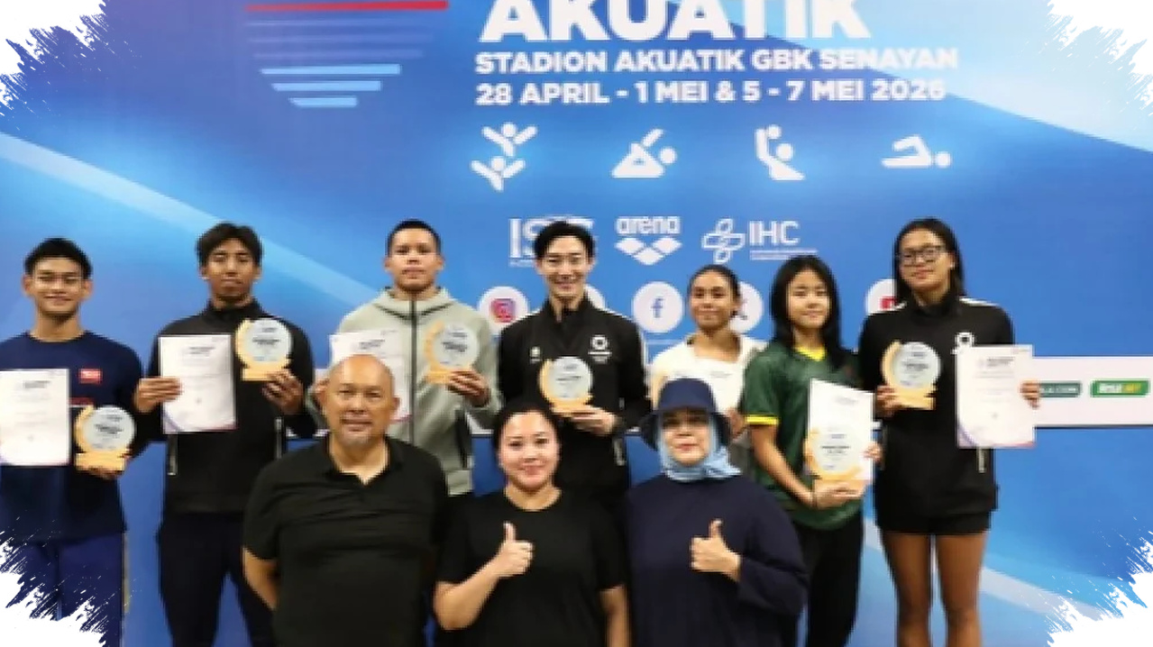 Azzahra Dan Adelia Bersinar Di GBK, Daftar Lengkap Perenang Terbaik Kejurnas Akuatik