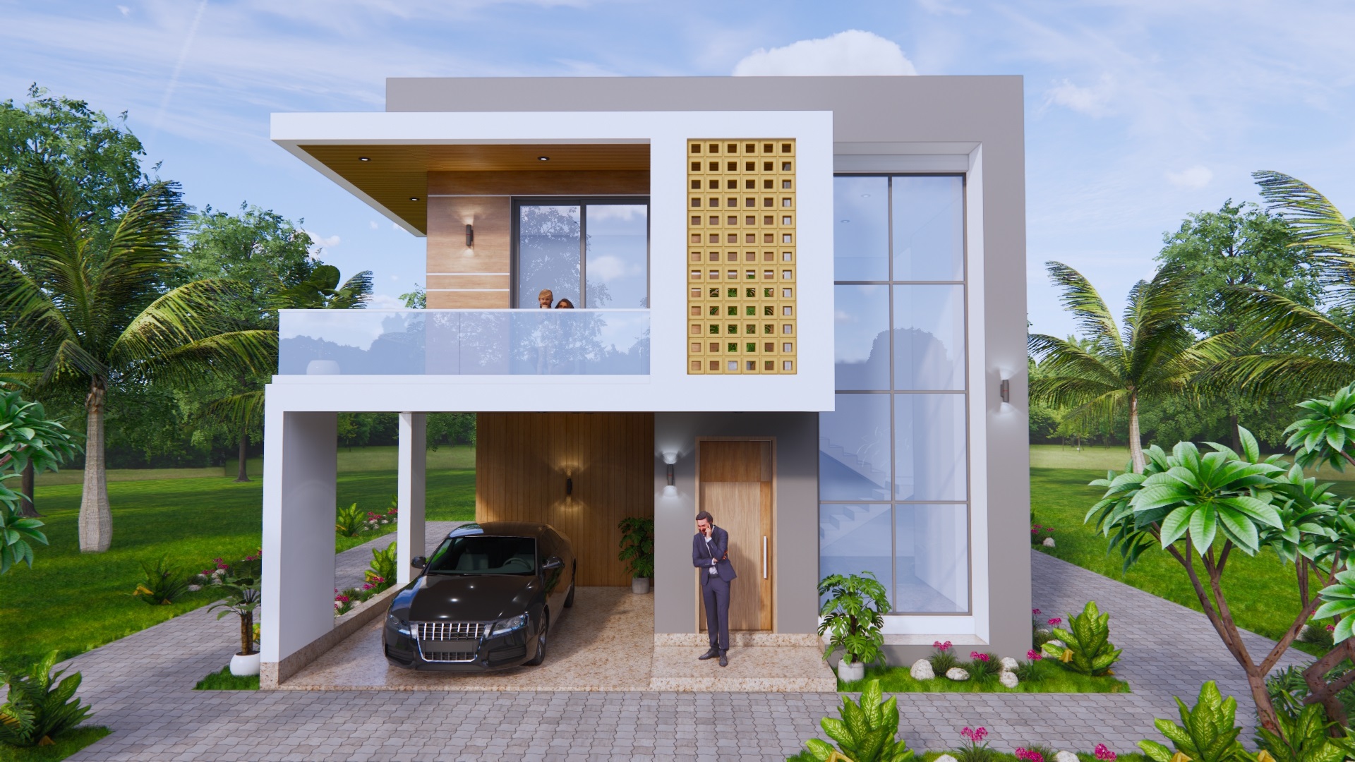 8 Desain Rumah 7x12 Tanpa Pagar, Hemat Biaya Tapi Tetap Punya Garasi yang Menarik Untuk Kontrakan