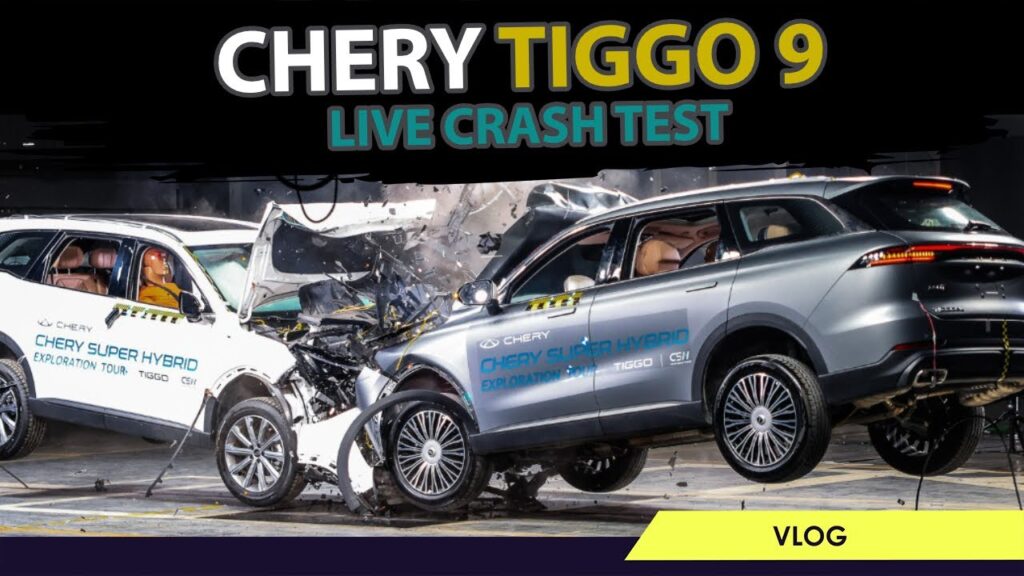 Chery Benturkan Tiggo 9 dari Dua Arah Sekaligus, Kabin Tetap Jadi Andalan