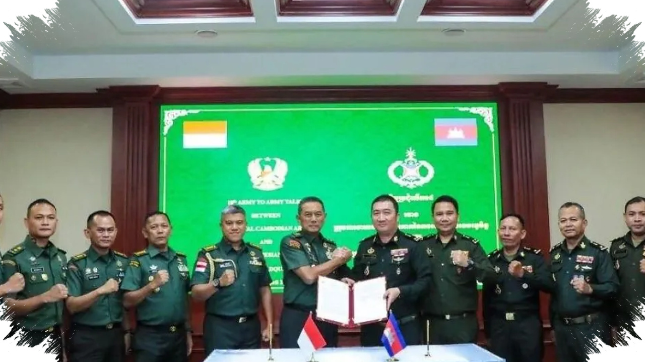 Dua Perwira TNI Tiba Di Kamboja, Menjaga Gencatan Senjata Thailand Dari Titik Panas Perbatasan