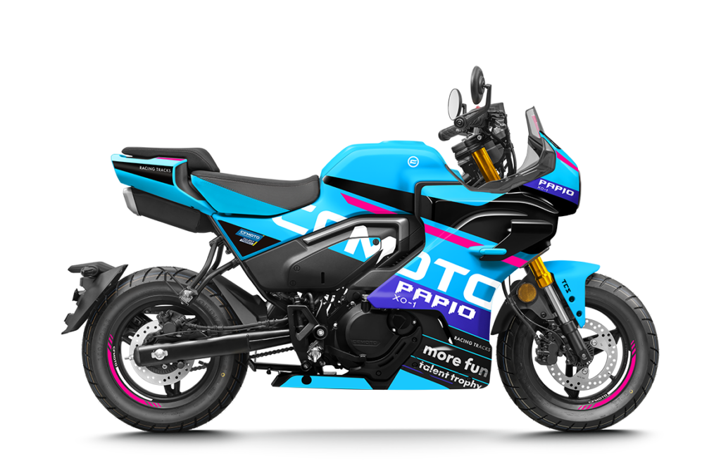 CFMoto Papio XO-1, Mini Bike Retro Yang Terasa Mewah Berkat ABS Dual-Channel