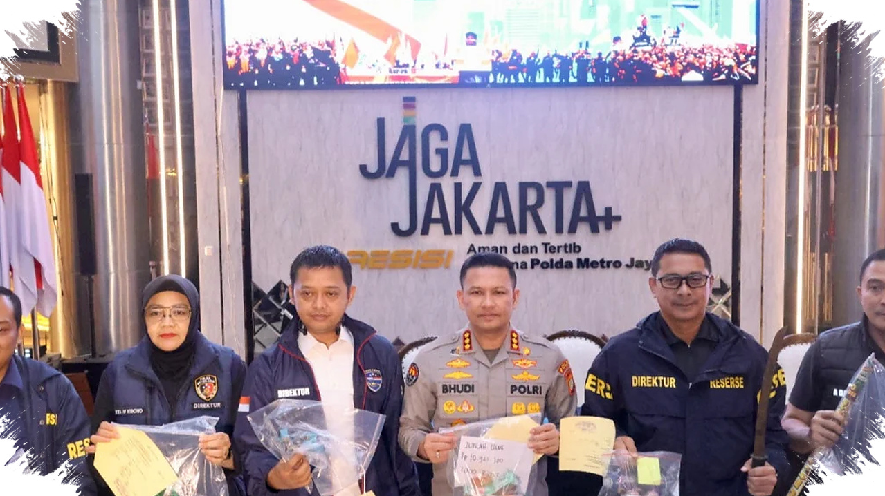 May Day Di DPR Hampir Disusupi, Polisi Amankan Sejumlah Orang Diduga Pemicu Ricuh