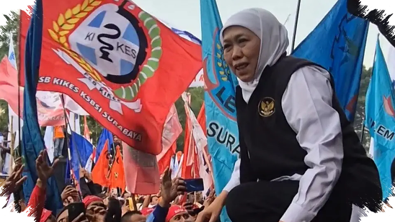 May Day Surabaya 2026 Berjalan Damai, 9 Kesepakatan Pemprov Jatim Bikin Buruh Lega