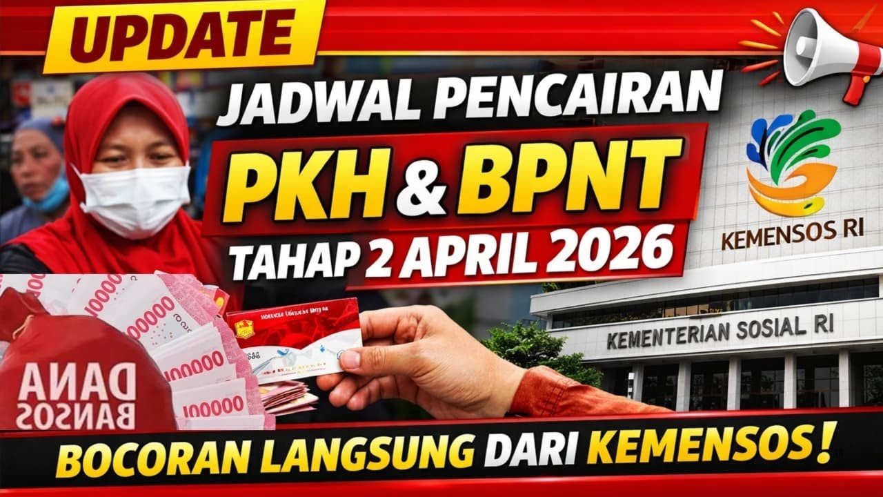 PKH Dan BPNT April 2026 Cair Bertahap, Tak Semua Penerima Terima Di Waktu Sama