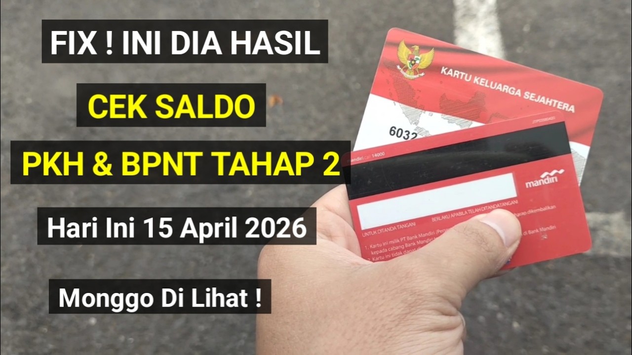 Saldo PKH Dan BPNT 2026 Mulai Bergerak, Status SI Muncul Dan KPM Harus Cek Sekarang