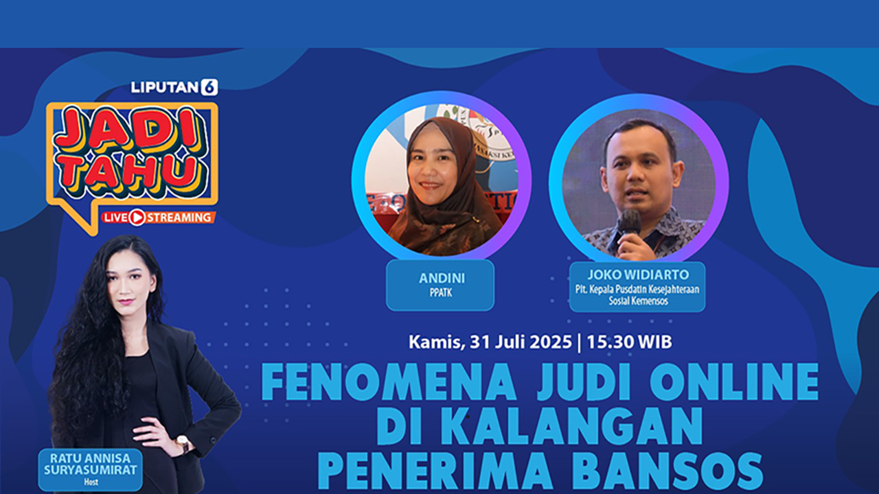 Kemensos Coret 11 Ribu Penerima Bansos, Dana Negara Ternyata Mengalir ke Judi Online