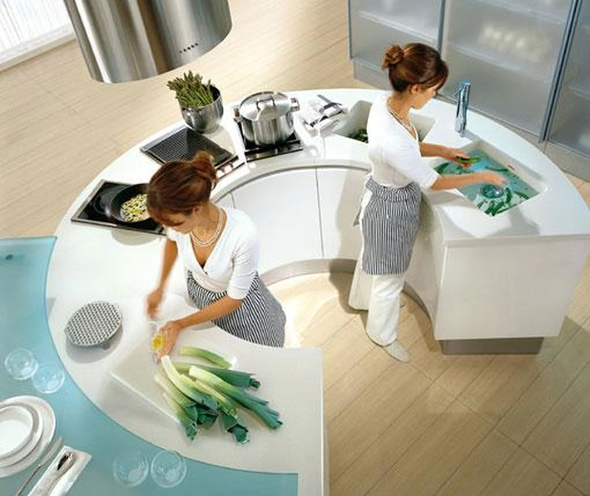 7 Model Rumah Lansia dengan Dapur Duduk, Bikin Memasak Tak Lagi Cepat Melelahkan
