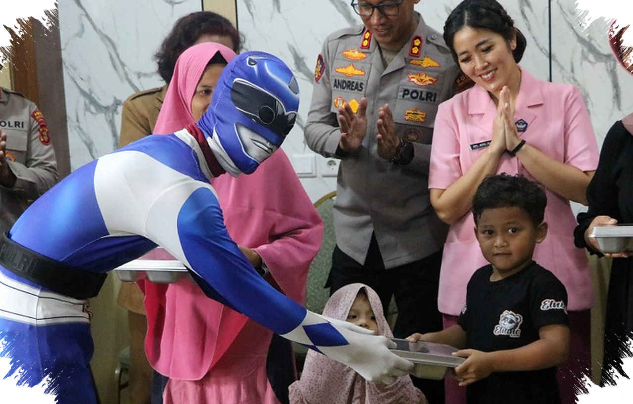 Polres PPU Turun Tangan, MBG Disalurkan ke Balita, Ibu Hamil, dan Ibu Menyusui