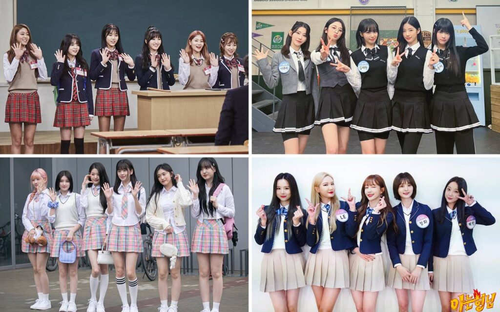 I.O.I Kembali Pakai Seragam Sekolah Di Knowing Bros, Reuni 10 Tahun Yang Bikin Hati Melu