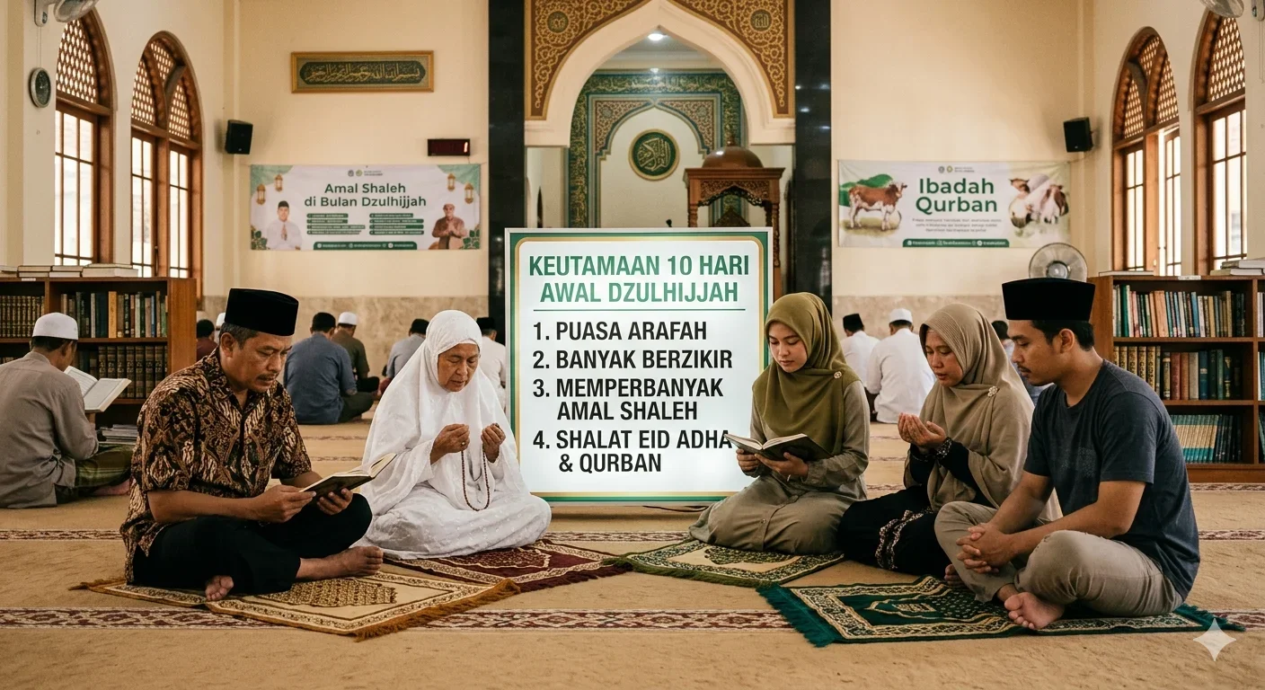 Dzulhijjah Tak Perlu Ditunggu Haji, Tiga Amalan Ini Pahalanya Dilipatgandakan