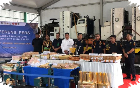 Jaringan Pita Cukai Ilegal Dibongkar Di Jateng, Negara Rugi Rp 38,7 Miliar