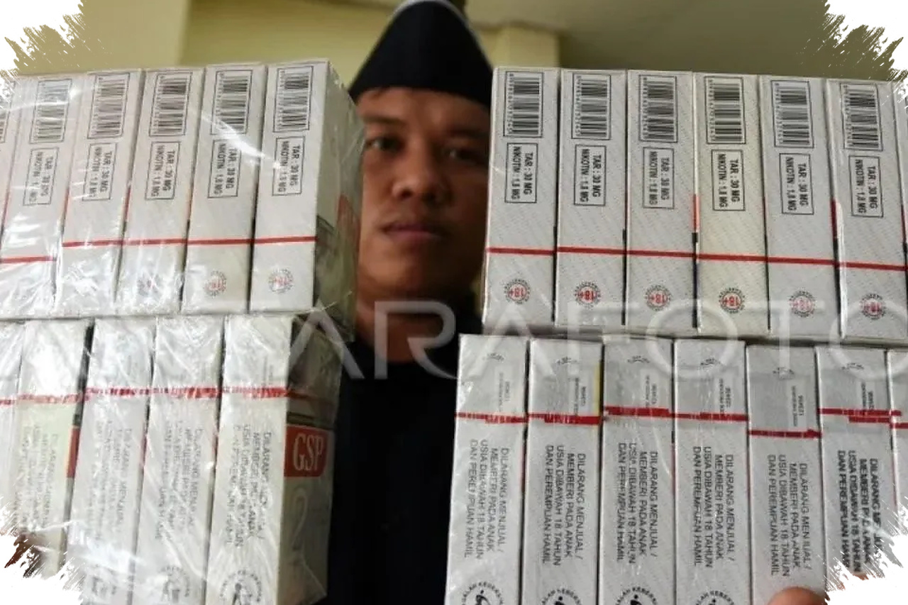 Bea Cukai Dan BAIS Bongkar Jaringan Pita Cukai Palsu Di Jateng, Rp570 Miliar Diselamatkan