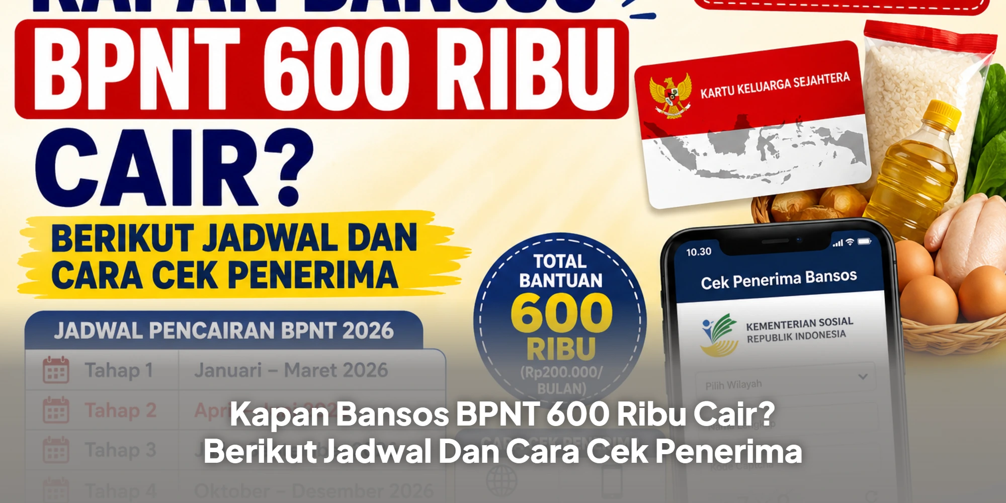 Mei 2026 Bansos Tahap Dua Mulai Cair, Tapi Tak Semua Keluarga Langsung Terima Dana