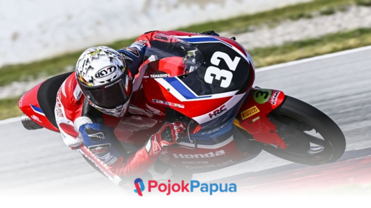Kiandra Ramadhipa Naik Kelas ke Moto3 Junior, Barcelona Langsung Uji Honda NSF250RW