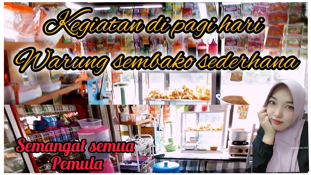 Modal Kecil, Dua Sumber Untung Sekaligus, Gabungan Sembako Dan Gorengan Ini Cocok Di Kampung