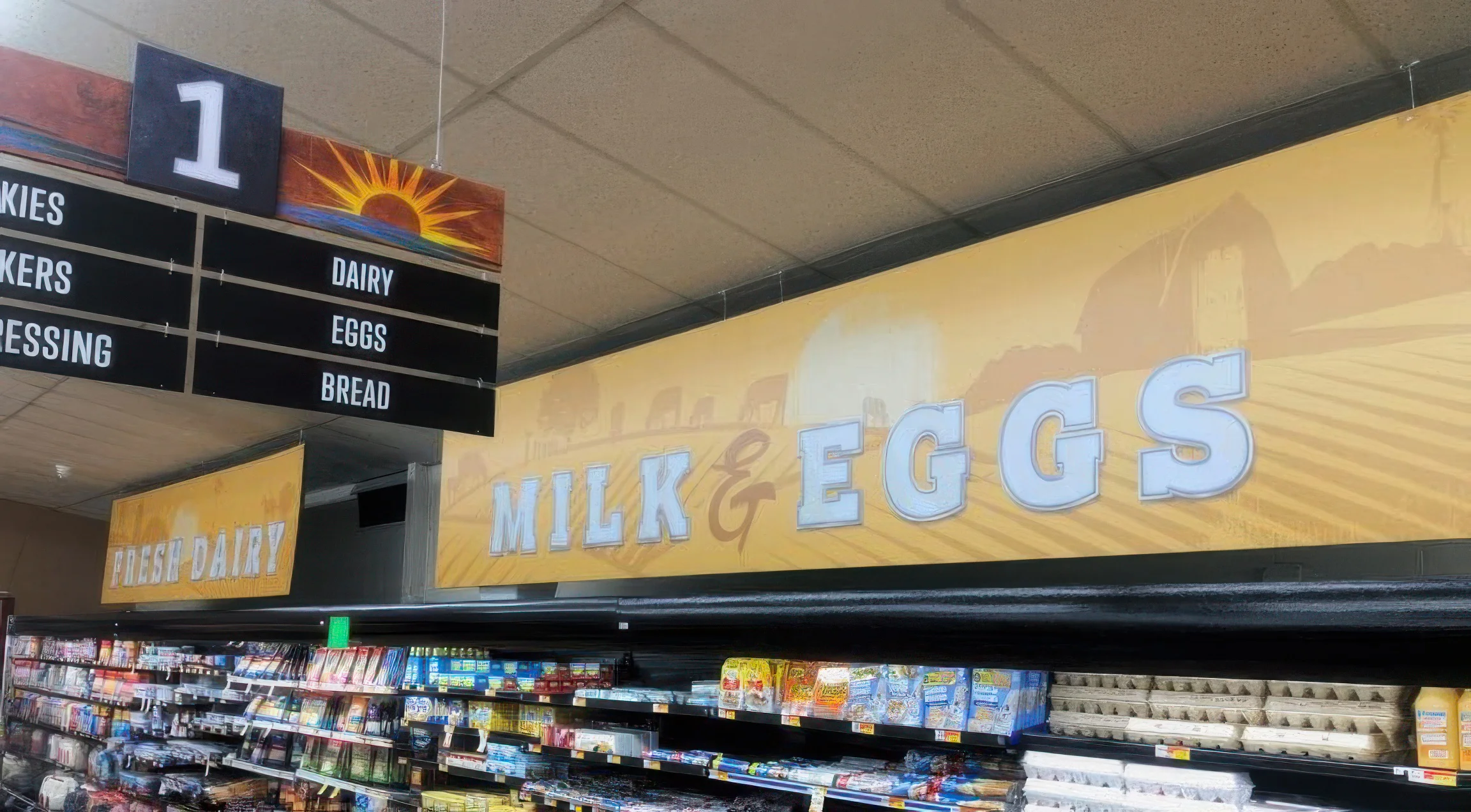 Susu Dan Telur Selalu Di Belakang Supermarket, Ternyata Ada Hitung-Hitungan Bisnisnya