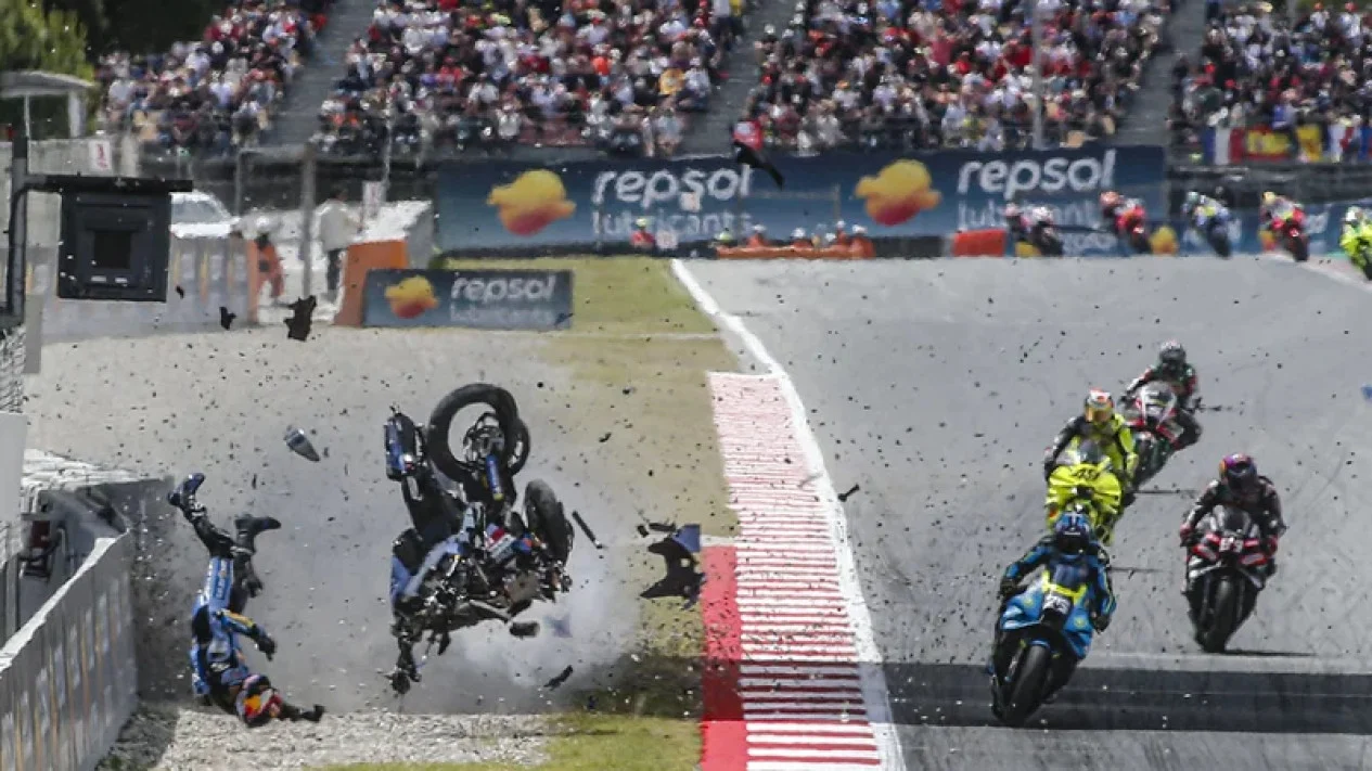 Motor Terbelah Di Catalunya, Alex Marquez Dipastikan Absen Di Mugello Dan Hungaria