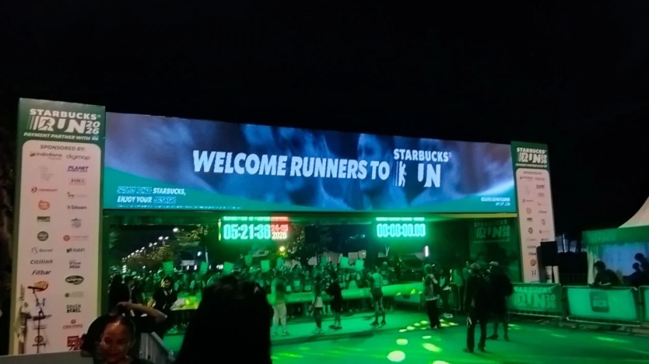 Tiket Habis Jauh Sebelum Start, 5.000 Pelari Serbu Starbucks Run di GBK