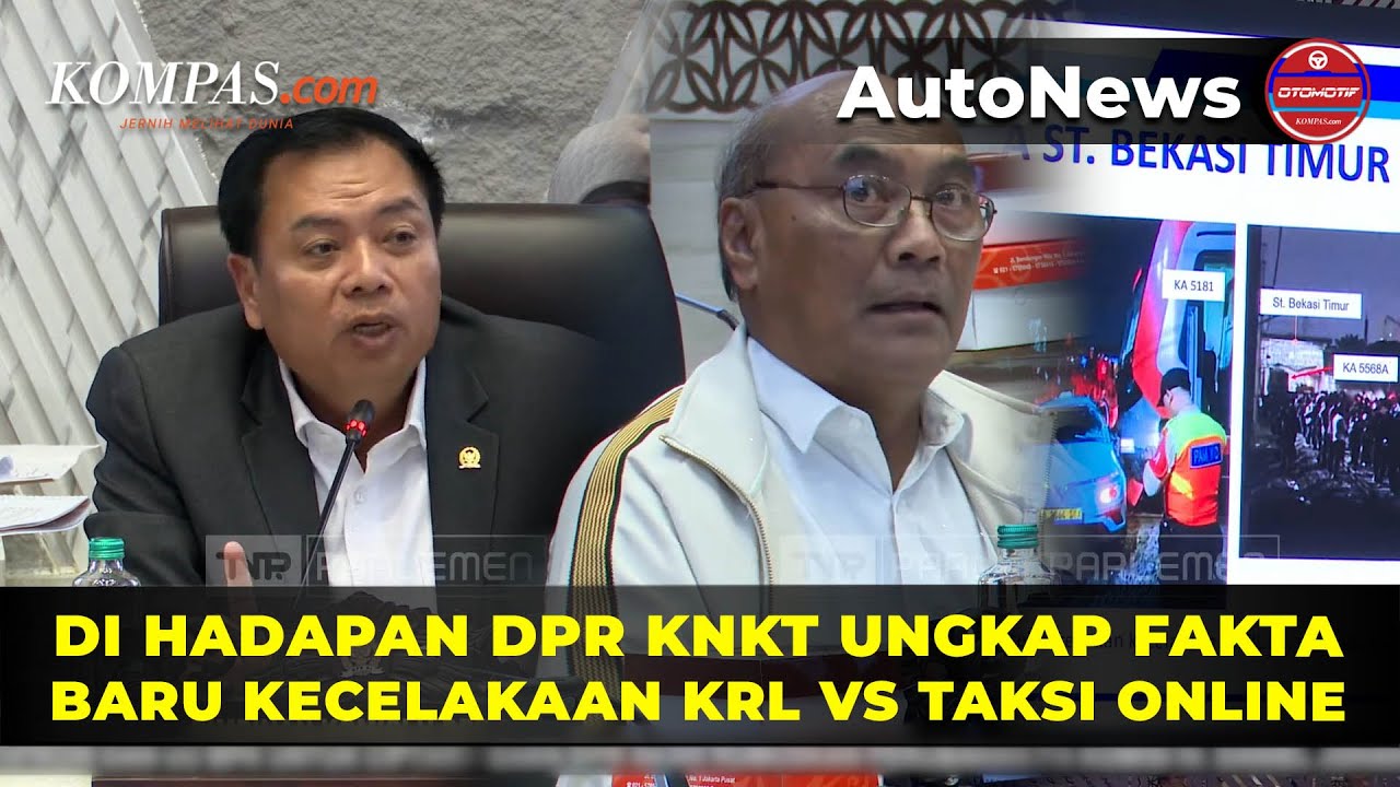 KNKT Bongkar Fakta Kecelakaan KRL Vs Taksi Online, Bukan Sistemnya yang Bermasalah