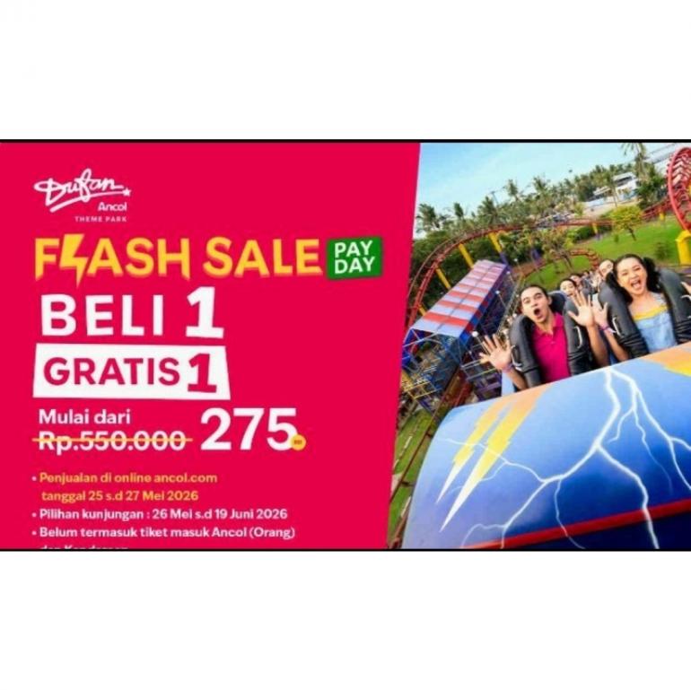 Payday Di Dufan, Tiket Beli 1 Gratis 1 Berlaku Hingga 19 Juni 2026