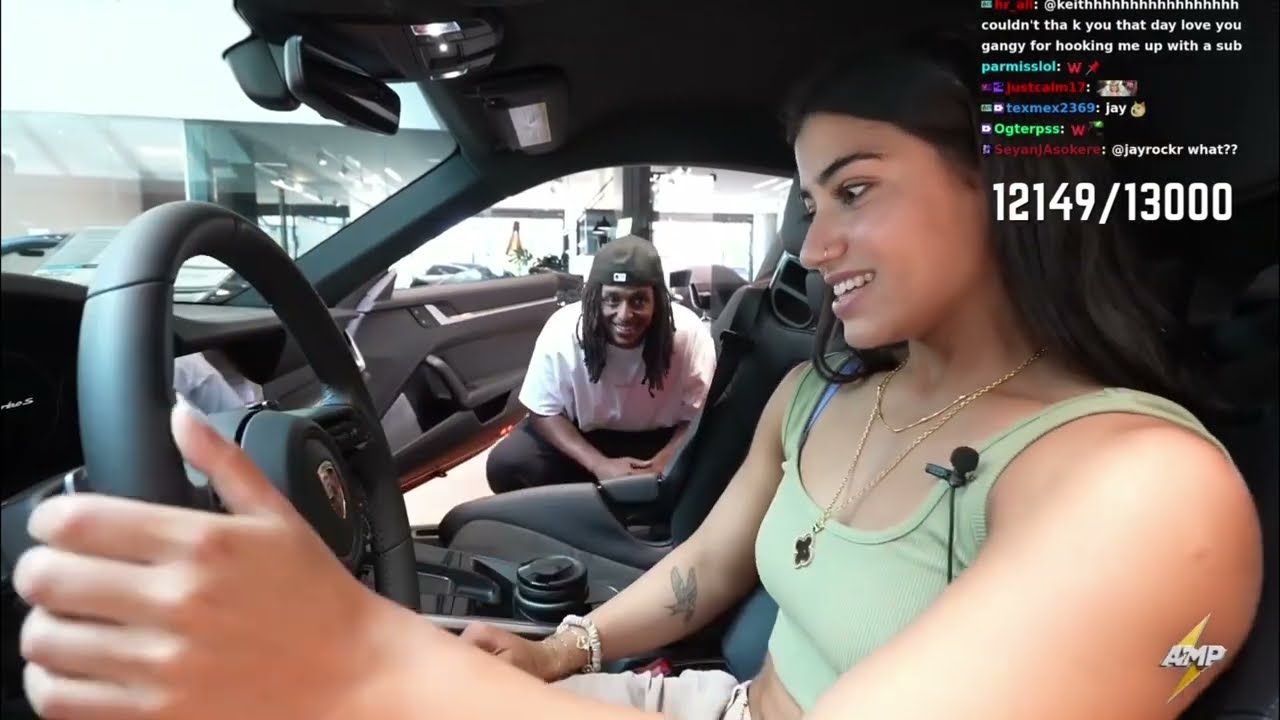 Sara Saffari Gas Porsche Baru Sampai 130 MPH, Check Engine Langsung Menyala