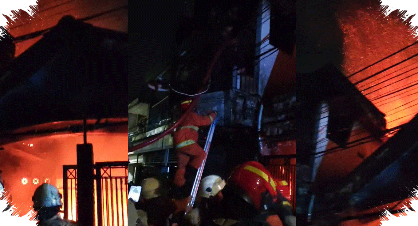 Api Melalap Rumah Di Banyu Urip Kidul Molin, Nenek Dan Cucu Tewas Terjebak Asap
