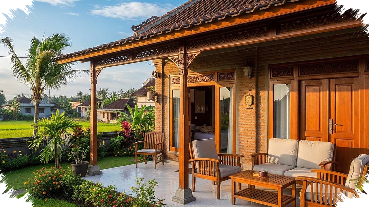 9 Rumah Desa Kayu Dan Bata Yang Adem Sekaligus Hangat, Cocok Untuk Pensiun Tenang