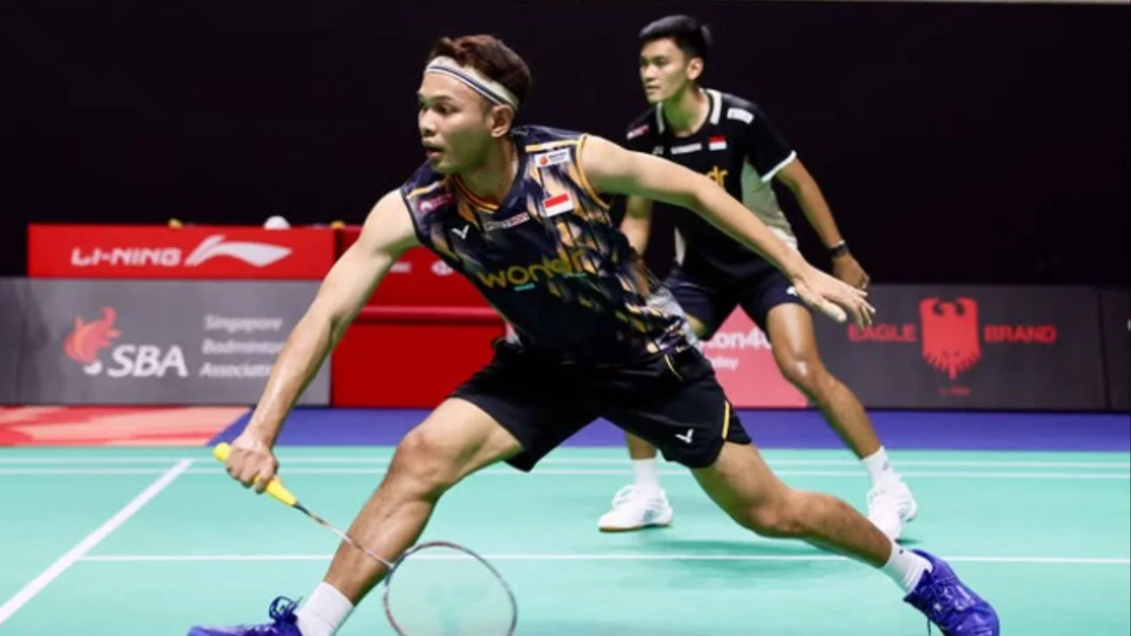 Fajar/Fikri Sempat Hancur Lebur, Comeback Kejam di Singapore Open Bikin Taiwan Tersungkur