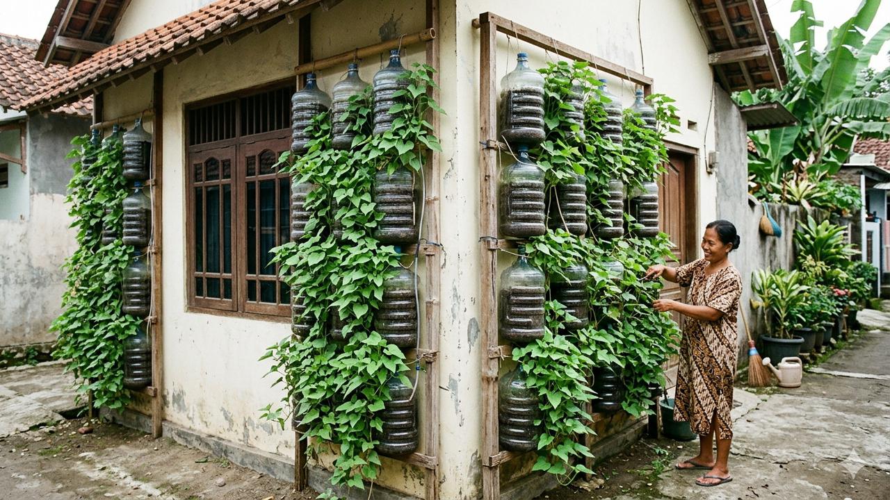 6 Ide Kebun Ubi Gantung, Sudut Sempit Rumah Bisa Jadi Sumber Panen dan Hijau