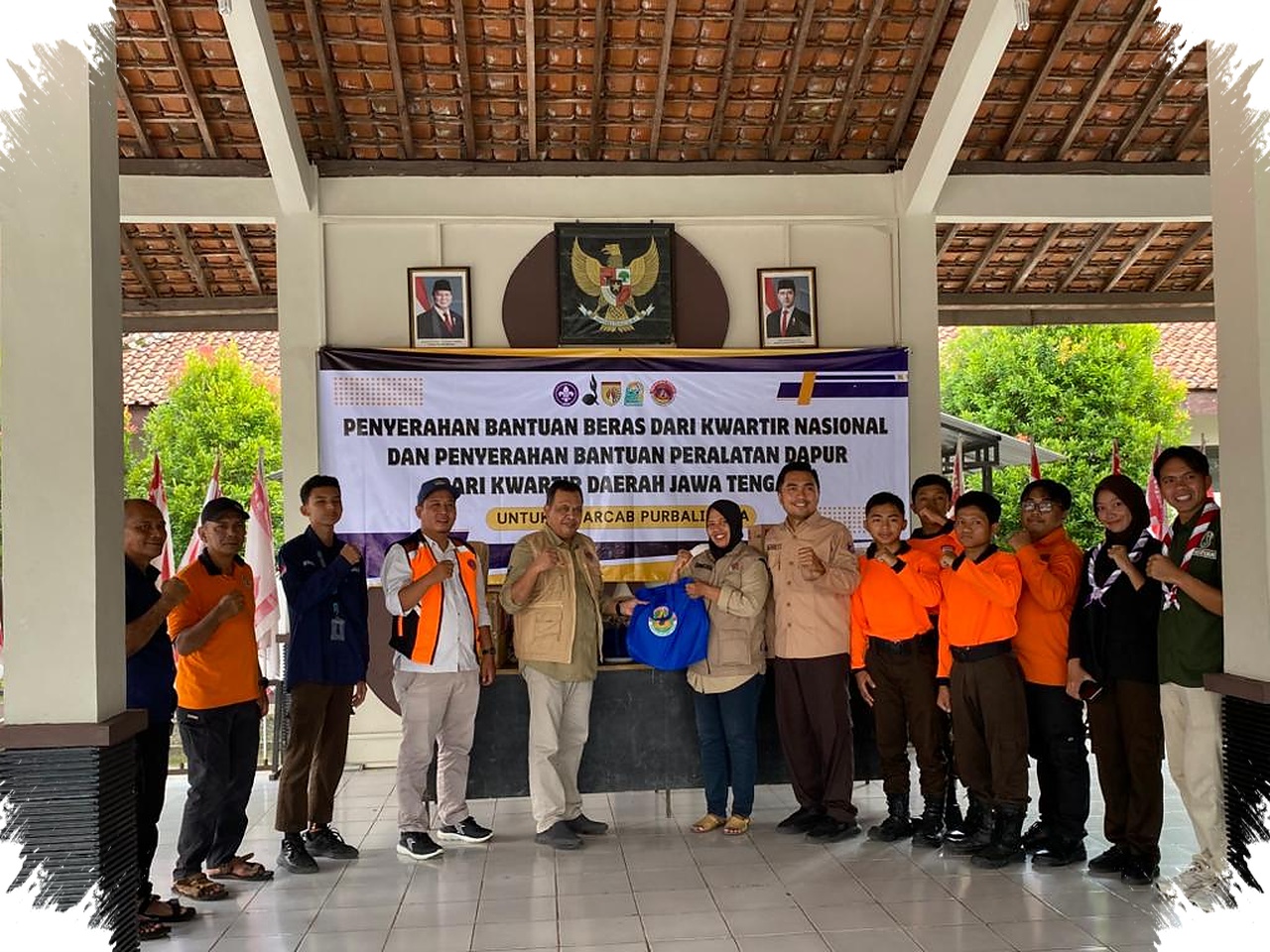 Kwarcab Purbalingga Terima 150 Kg Beras dan Perlengkapan Dapur, Diperkuat Untuk Siaga Bencana