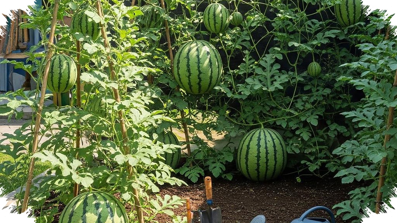Kebun Semangka di Lahan Kecil Tetap Lebat, Kuncinya Bukan Hanya Bibit Unggul