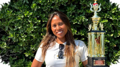 Dhea Natasya Cetak Sejarah, Putri Indonesia Pertama Tembus Elite Dunia Longboard