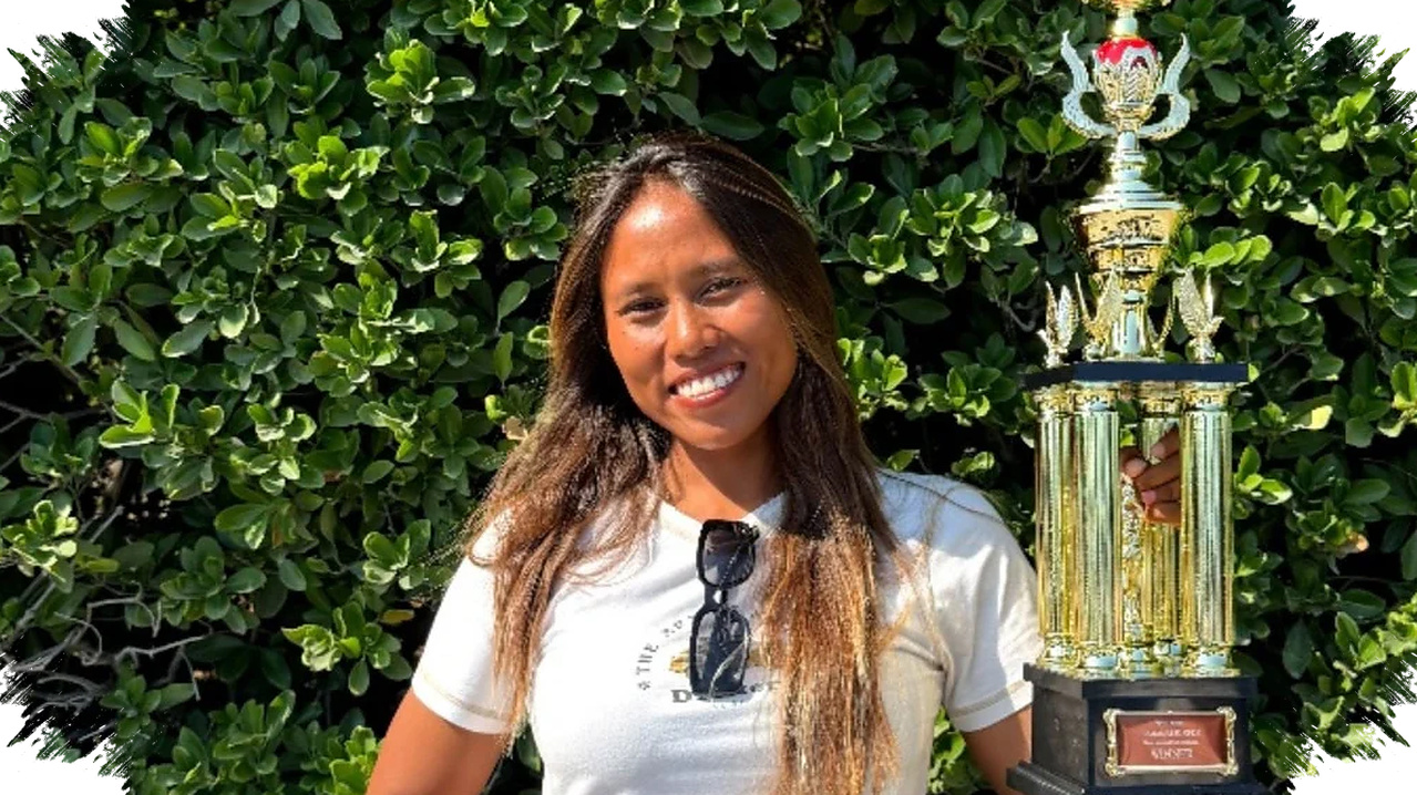 Dhea Natasya Cetak Sejarah, Putri Indonesia Pertama Tembus Elite Dunia Longboard
