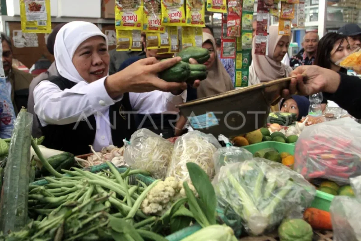 Harga Sembako Di Jawa Timur Tak Lagi Tenang, Inflasi Diuji Dari Lapak Pasar