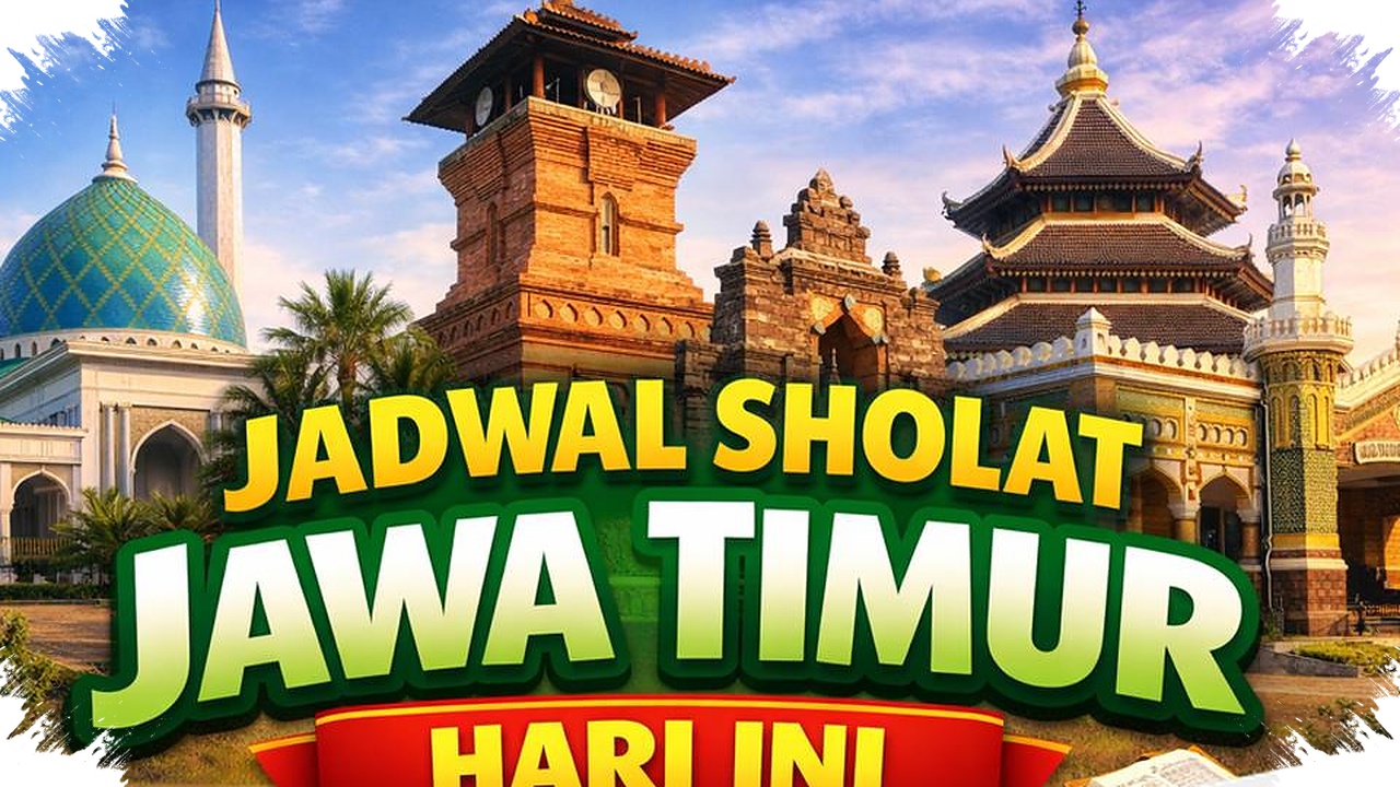 Banyuwangi Paling Pagi, Pacitan Paling Malam, Ini Selisih Jadwal Sholat Jawa Timur 31 Mei 2026